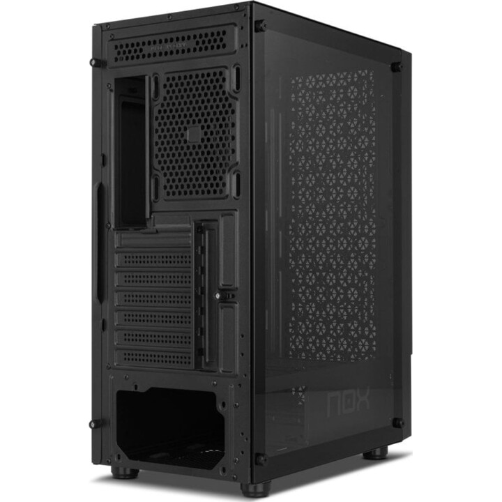 NOX Infinity Beta PC Tower ATX Semi-Tower Tempered Glass USB 3.0 Black