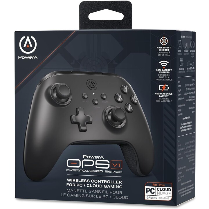 Controller PowerA PCGP0381-01 nero Bluetooth Gamepad analogico/digitale Nintendo Switch