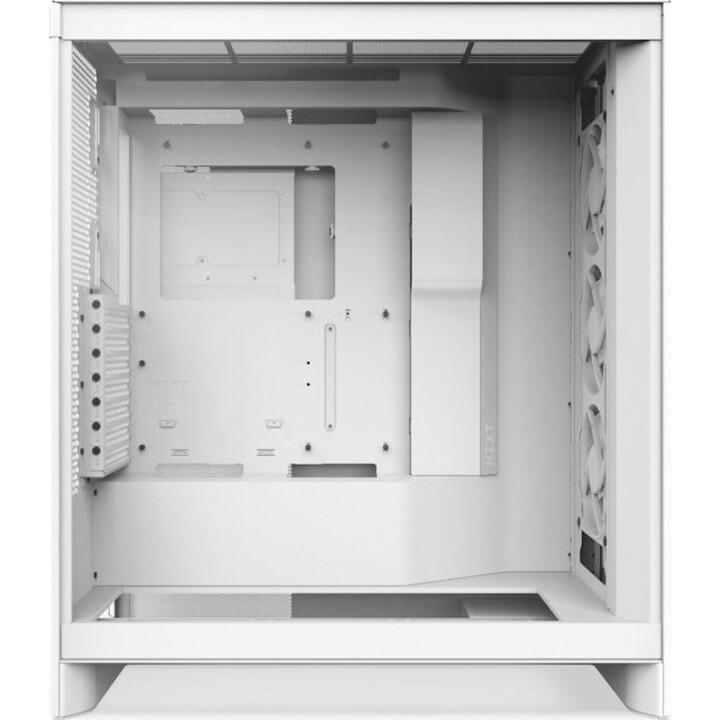 Tour PC NZXT H7 Flow RGB 2024, verre trempé, USB 3.2, blanc
