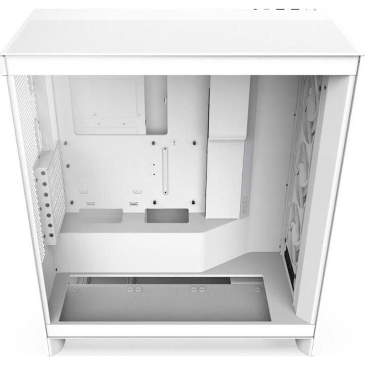 Tour PC NZXT H7 Flow RGB 2024, verre trempé, USB 3.2, blanc