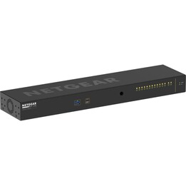 Netgear MSM4310-100NES: Switch AV gerenciado L3 M4350-8M2V de 12 portas, 8x2,5G PoE++ (119W base/551W máx.), 2x25G SFP28 Uplinks