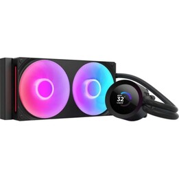 Resfriamento líquido NZXT Kraken Plus RGB 240 mm com 2 ventoinhas LED RGB