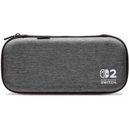 Étui mince PowerA pour Nintendo Switch 2 - Gris chiné foncé