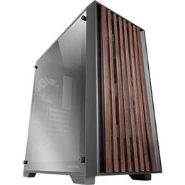 Mars Gaming Mcwooddc ATX mid-tower case with cable management and LED indicators