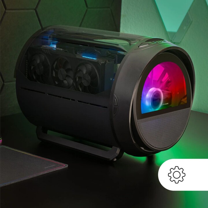 Custodia Minitower Microatx Mc-Cylon nera Mars Gaming