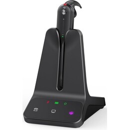 Yealink WH63 E2 Cuffie wireless DECT con microfono, 2 auricolari con cancellazione del rumore
