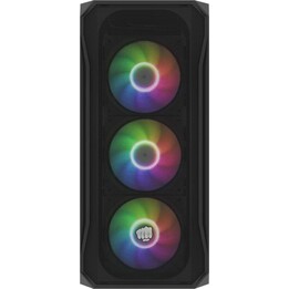 Custodia per PC Midi Tower Natec Fury Shobo Sh4f RGB con finestra nera