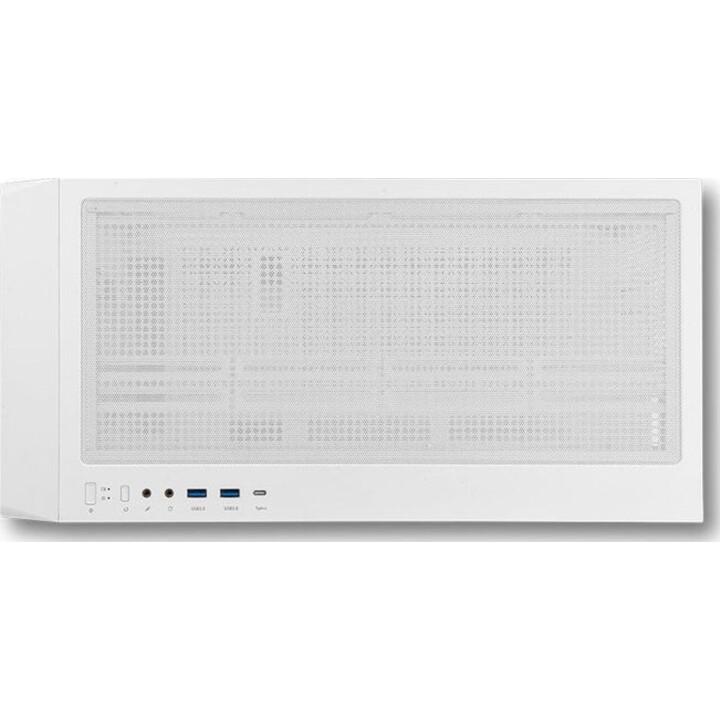 Caja Pc Nox Semitorre Hummer Bios pantalla LCD 8", Blanco
