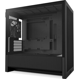 NZXT H3 Flow Torre PC in vetro temperato nero Micro ATX Mini-ITX Midi Tower