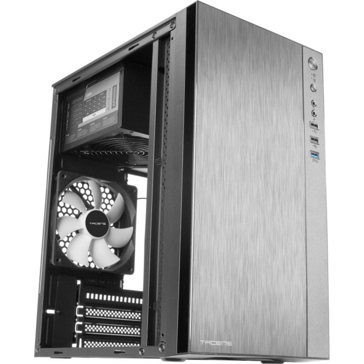 Fonte de alimentação Tacens Anima ACX500 USB 3.0 PC Tower preta 500W