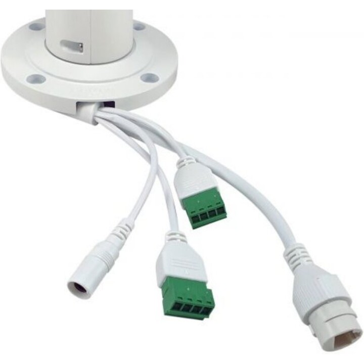 LevelOne IP FCS-5095: 5MP Outdoor Fixed Dome IP Camera, 1/2.8" CMOS, 2.8mm Lens, IR 30m, PoE, MicroSD