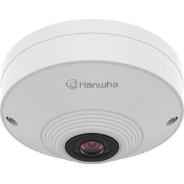 Hanwha Techwin QNF-8010: Câmara IP de Cúpula Exterior IR de 5MP Série Q, Lente Varifocal Motorizada de 3,2-10mm
