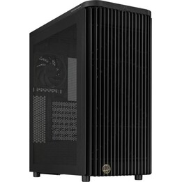 Gabinete de computador torre Asus ProArt PA401 ATX PC com painel de malha e fluxo de ar otimizado