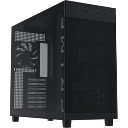 ASUS PRIME AP303 TG - Gabinete ATX com Vidro Temperado e USB-C, Preto