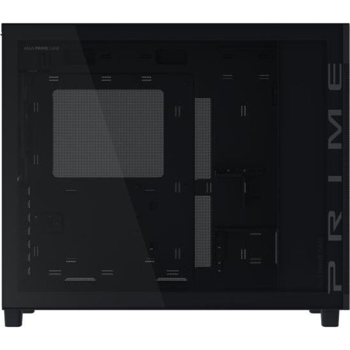 ASUS PRIME AP303 TG - Gabinete ATX com Vidro Temperado e USB-C, Preto