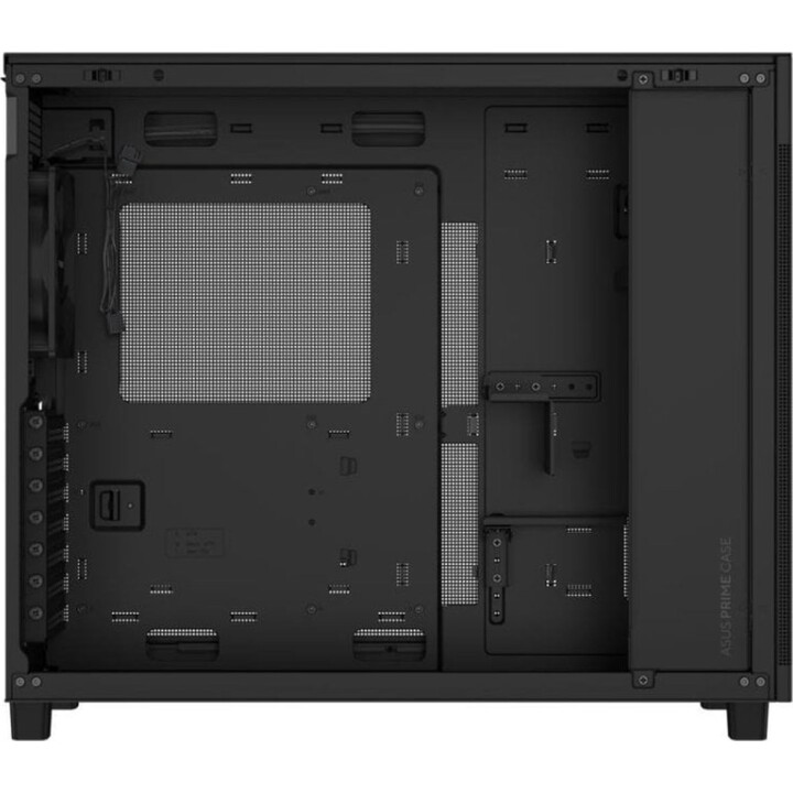 ASUS PRIME AP303 TG - Gabinete ATX com Vidro Temperado e USB-C, Preto