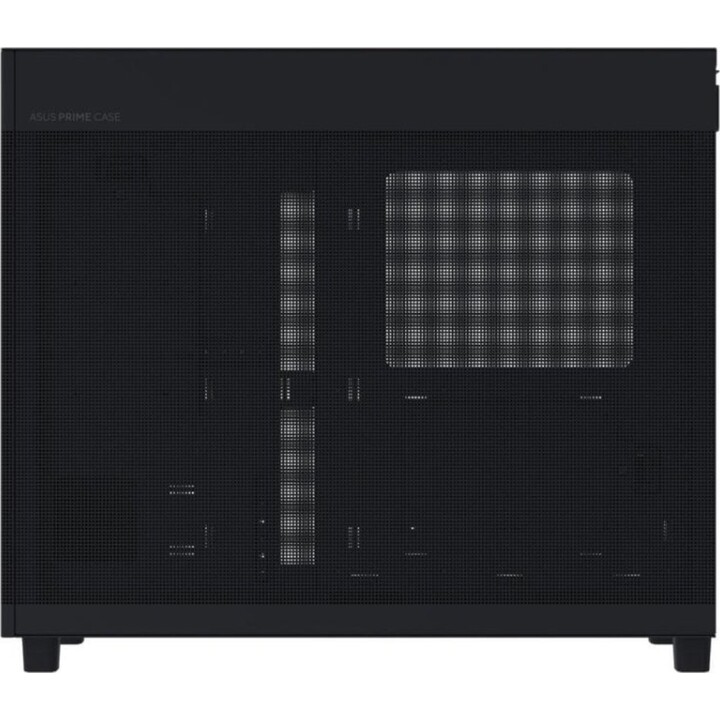 ASUS PRIME AP303 TG - Gabinete ATX com Vidro Temperado e USB-C, Preto