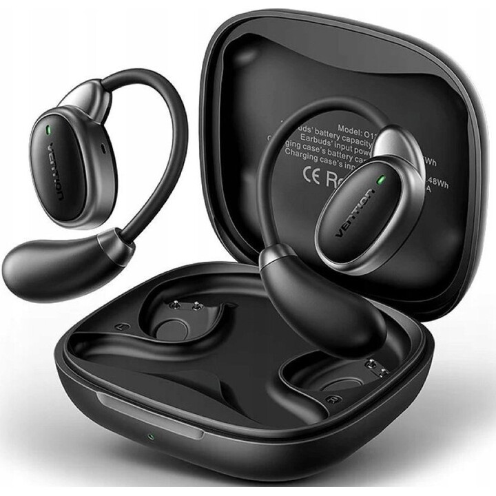 Vention Cuffie wireless open-back BT 5.4, nero