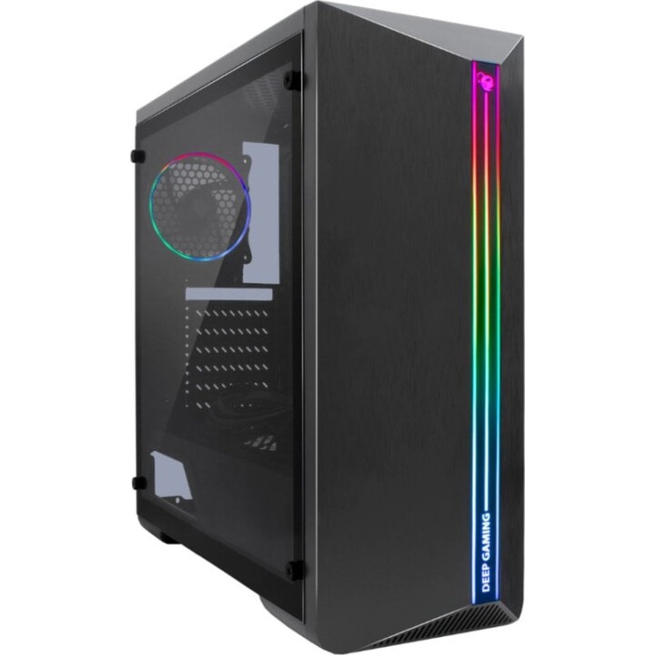 CoolBox DeepGaming DGC-A200 USB 3.0 PC Tower Schwarz