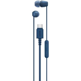 Sony IER-EX15C USB Typ C Blau – Kopfhörer mit Kabel