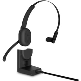 Energy Sistem Auricular + mic voz pura oficina monoaural bluetooth negro + base