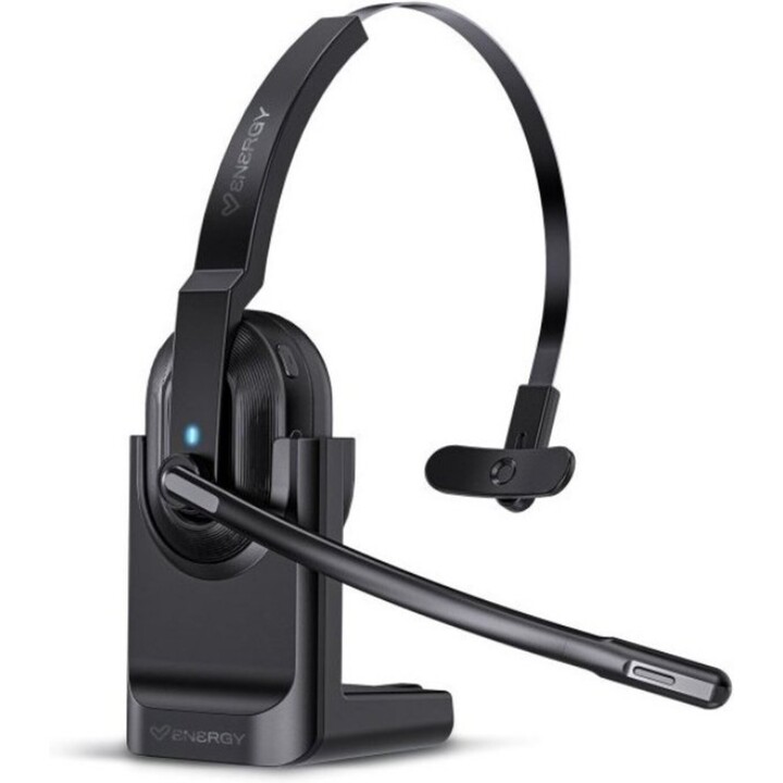 Energy Sistem Auricular + mic energy voice pure office monoaural bluetooth preto + base
