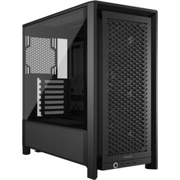 Boitier PC Corsair FRAME 4000D RS Midi Tower, panneau en verre trempé, 3 ventilateurs frontaux