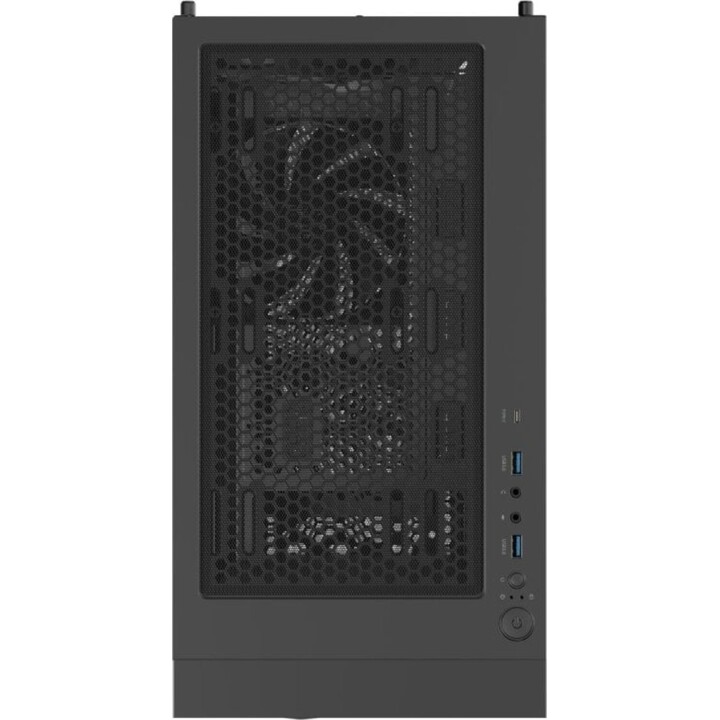 Torre PC Genesis Diaxid 605F ATX Negro Vidrio Templado USB-C Filtros Antipolvo 5 ventiladores