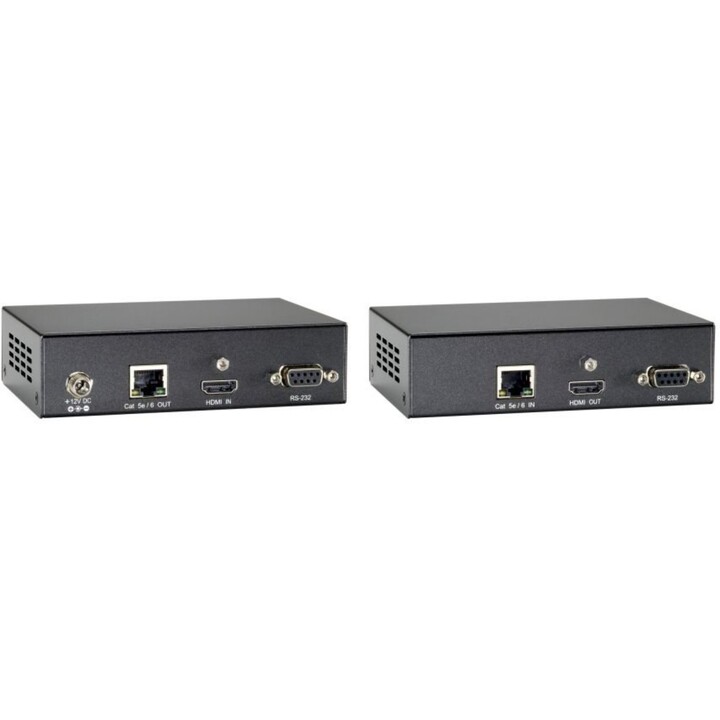 LevelOne HVE-9200P: Kit extensor de HDMI sobre Cat.5, HDBaseT 100m (4Kx2K), PoE 802.3af, extensão, EDID, desincorporação de áudi