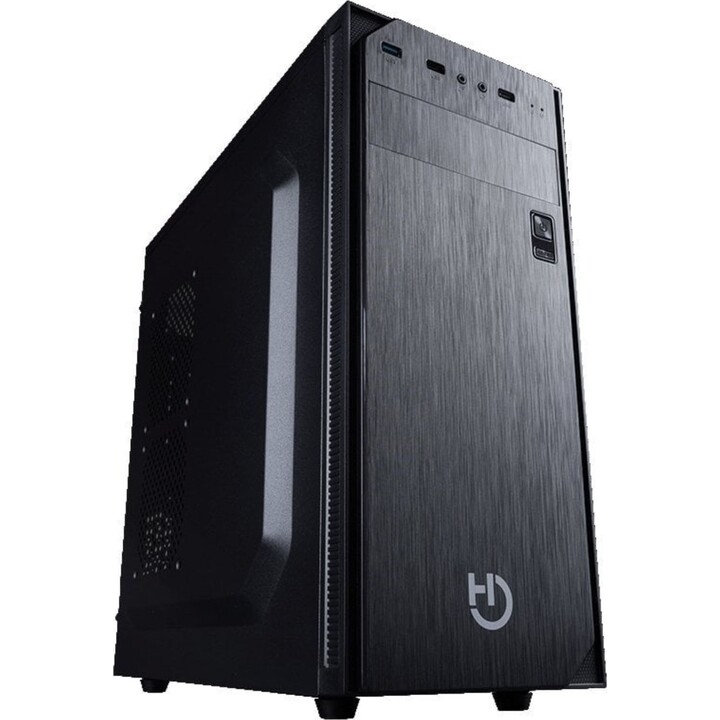 Hiditec Klyp PC Tower USB 3.0 Nero Gestione cavi Certificato CE, RoHS