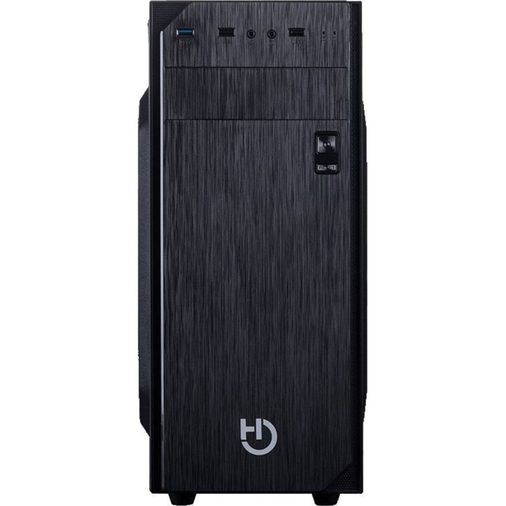 Hiditec Klyp PC Tower USB 3.0 Nero Gestione cavi Certificato CE, RoHS