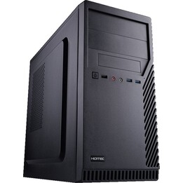 Hiditec Q9 Pro PC Tower USB 3.0 Nero con ingresso e uscita audio