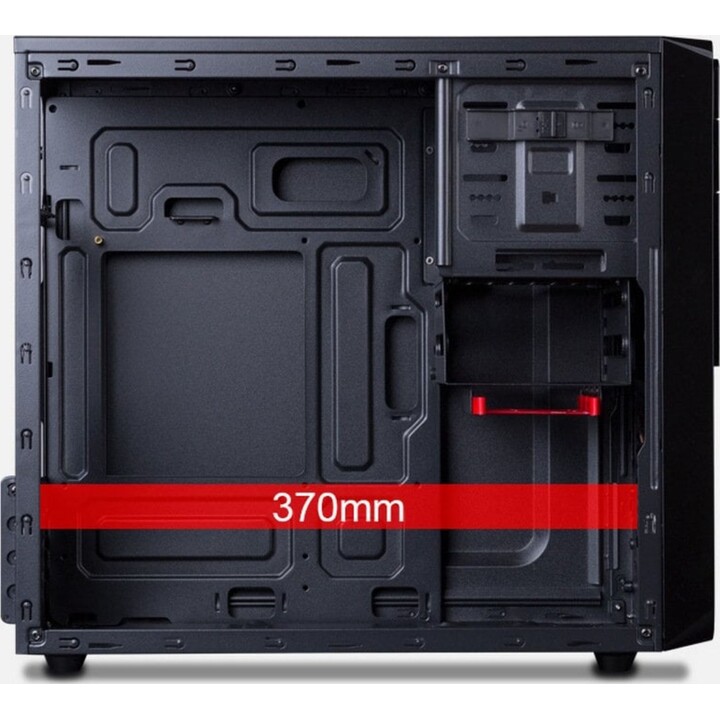 Torre PC Hiditec Q9 Pro USB 3.0 Negra entrada y salida de audio