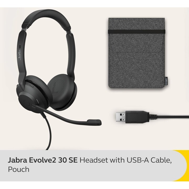 Evolve2 30 SE UC Cuffia stereo USB-A