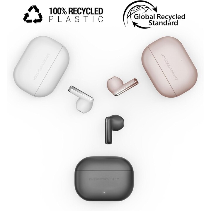Energy Sistem StyleBuds True Wireless Snow Bluetooth Headphones