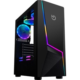 Hiditec V20 PRO ARGB Tour PC en verre trempé USB 3.0 CE, RoHs