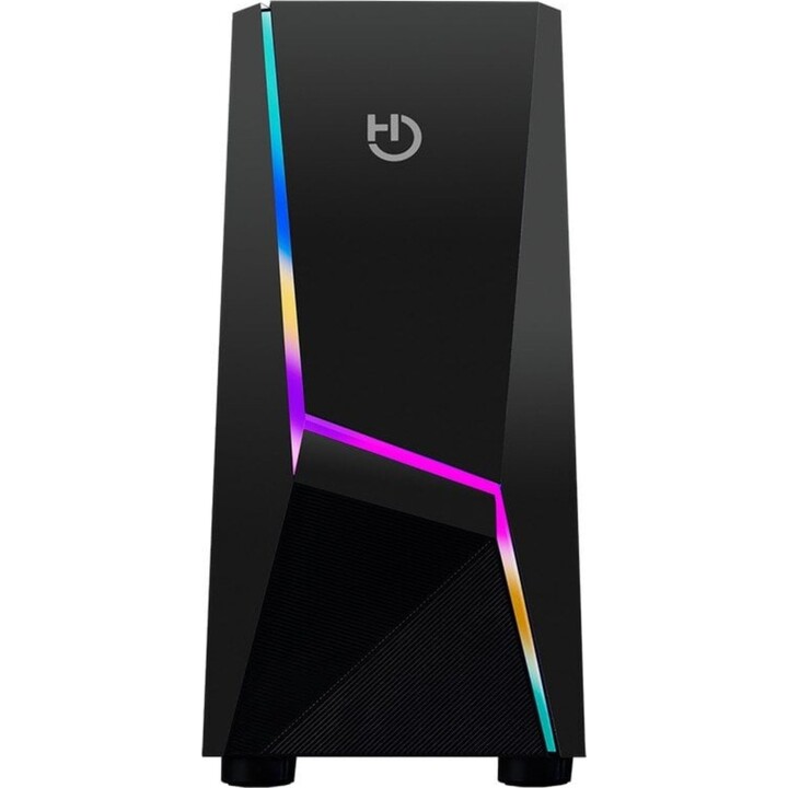 Hiditec V20 PRO ARGB PC-Tower aus gehärtetem Glas, USB 3.0, CE, RoHs