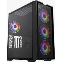 Hiditec H2 AIR ARGB Gaming PC Tower E-ATX Case Aço Vidro Temperado 4x Ventiladores ARGB