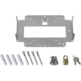 Lancom LN.Bulk 10 (61338): Kit de montagem na parede + bloqueio (embalagem de 10), suportes metálicos robustos para montagem no 