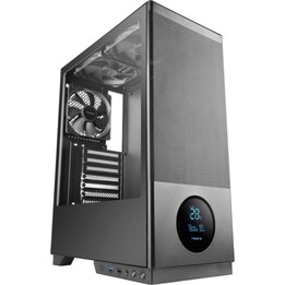 PC Tower PC Case Tacens Sagitta20 LED Semi-Tower 3x120mm USB-C Black Tempered Glass