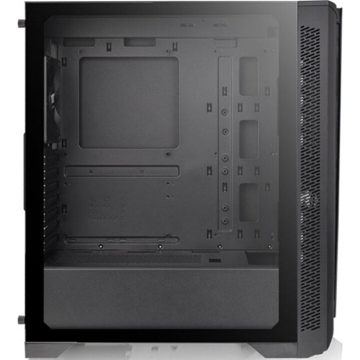 Torre para PC Thermaltake H350 TG RGB com vidro temperado e USB 3.1 - preta