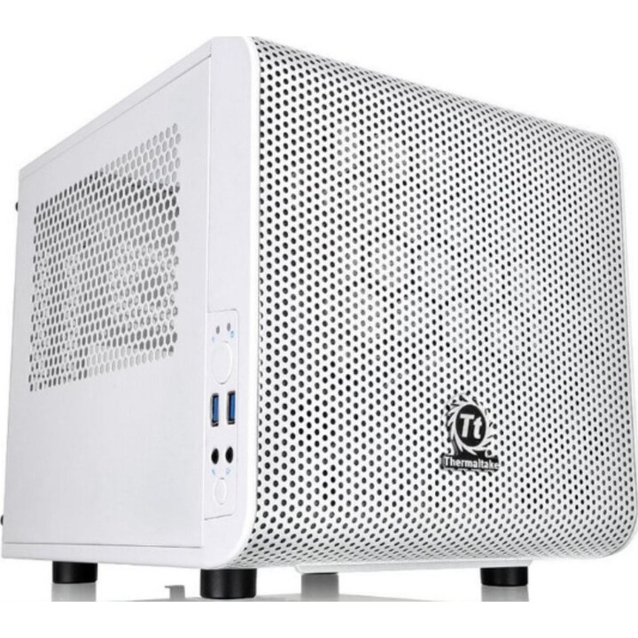 Torre PC Thermaltake Core V1 Snow Edition Material SPCC