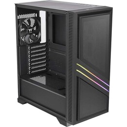 Tour PC Thermaltake Versa T35 TG RGB avec verre trempé et USB 3.1 - Noir