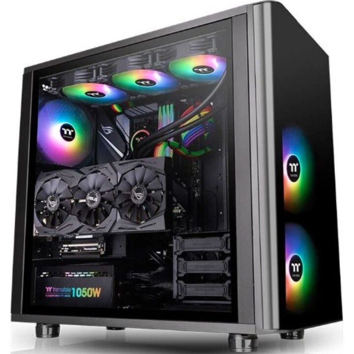 Custodia per PC Thermaltake View 31 ARGB Edition con vetro temperato, USB 3.1 e RGB
