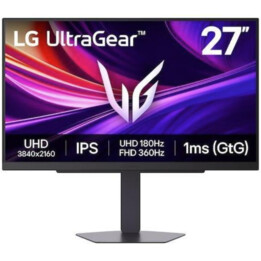 Monitor LCD|LG|27"|3840 x 2160 pixel|4K Ultra HD|Rapporto d´aspetto nativo 16:9|LCD|Flat|27G810A-B.AEK