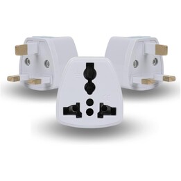 UK Plug to Universal Plug Adapter Power Strip