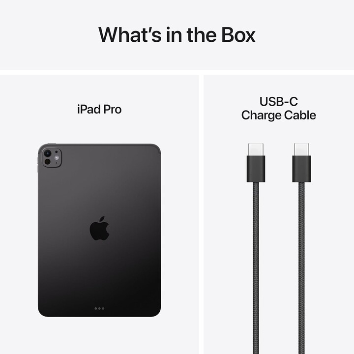 Apple iPad Pro 11 2025 5. Generation 1 TB WiFi Schwarz – Nanotexturiertes Glas
