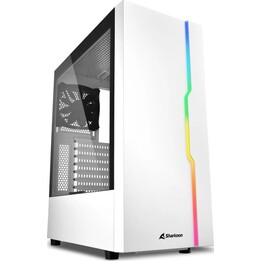 Sharkoon Rgb Slider Gaming Boîte Midi Tour Blanc