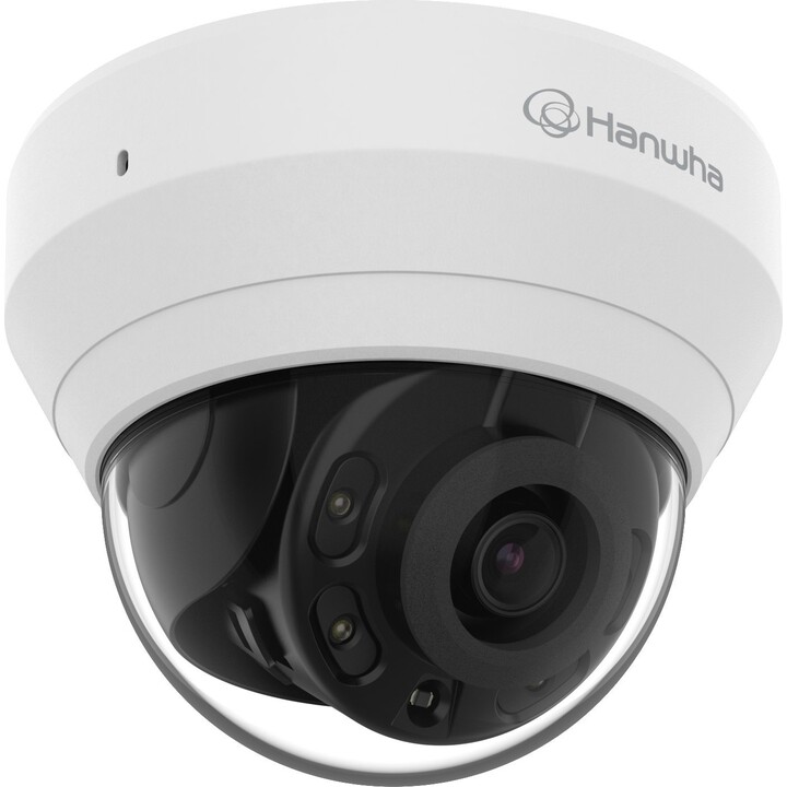 Hanwha Techwin WiseNet Q QND-7012R 4MP IR Indoor Dome IP Camera, 2.8mm Fixed Lens, WDR 120dB, IR 20m