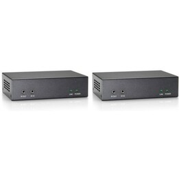 LevelOne HVE-9200 HDMI über Cat.5 Extender Kit, HDBaseT 100m, PoE 802.3af, TX/RX, IR/RS232 Verlängerung